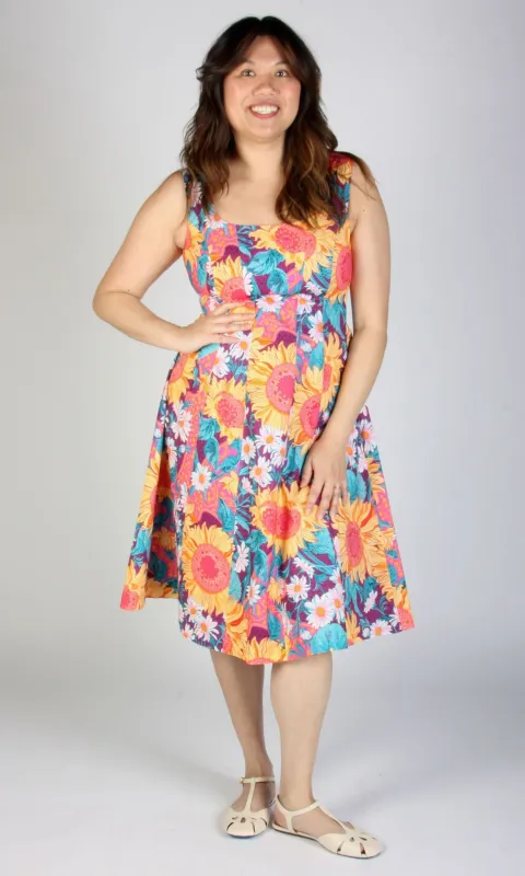 Columba Dress - Sunflower Kingdom made by Birds of North America