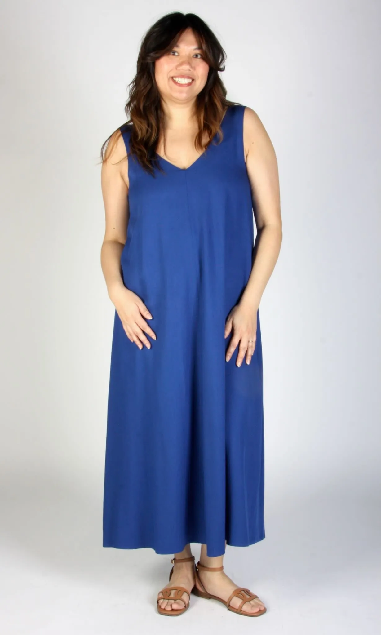 SS712 - S - Brushfinch Dress - Cobalt sold by Birds of North America product image thumbnail 4