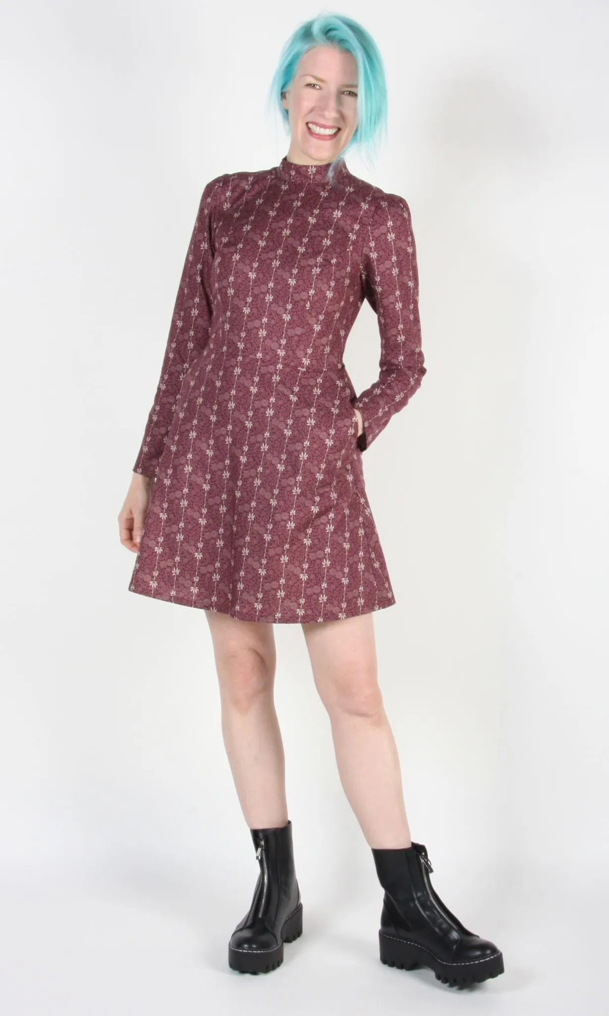 RN1288 - 16 - Topaz Dress - Amaranth Grove sold by Birds of North America product image thumbnail 4