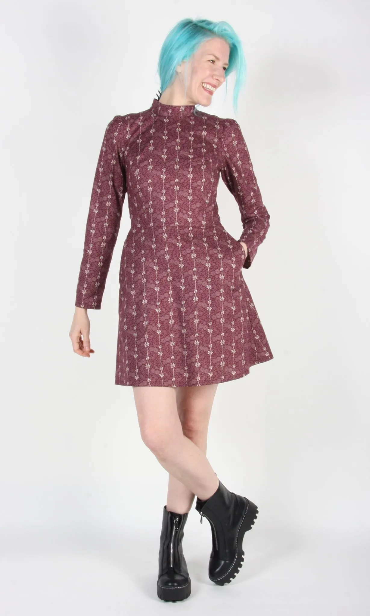 RN1288 - 16 - Topaz Dress - Amaranth Grove sold by Birds of North America product image thumbnail 3