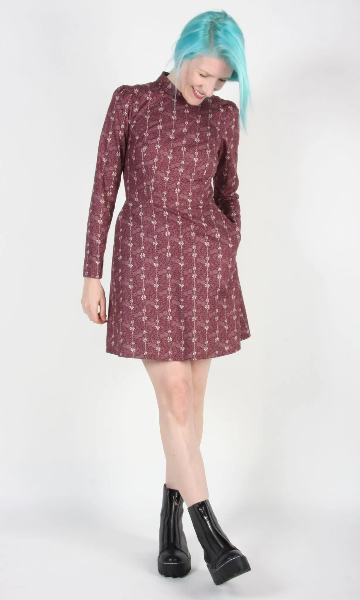 RN1288 - 16 - Topaz Dress - Amaranth Grove sold by Birds of North America product image thumbnail 5