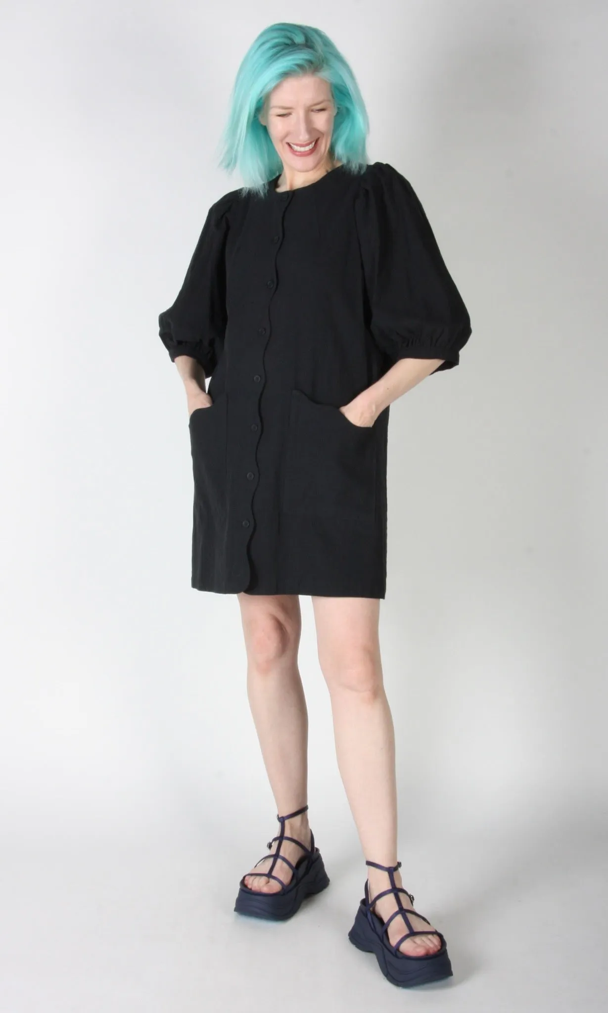 RN1351 - S - Wideawake Dress - Black sold by Birds of North America product image thumbnail 3