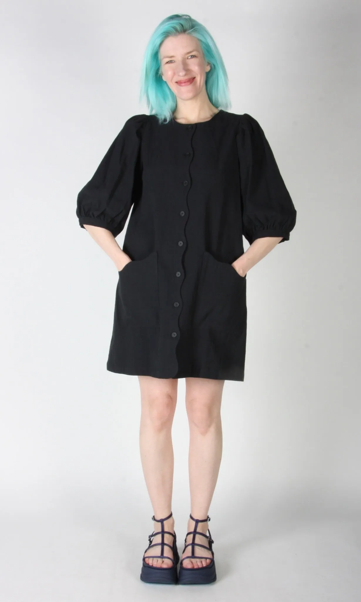 RN1351 - S - Wideawake Dress - Black sold by Birds of North America product image thumbnail 5