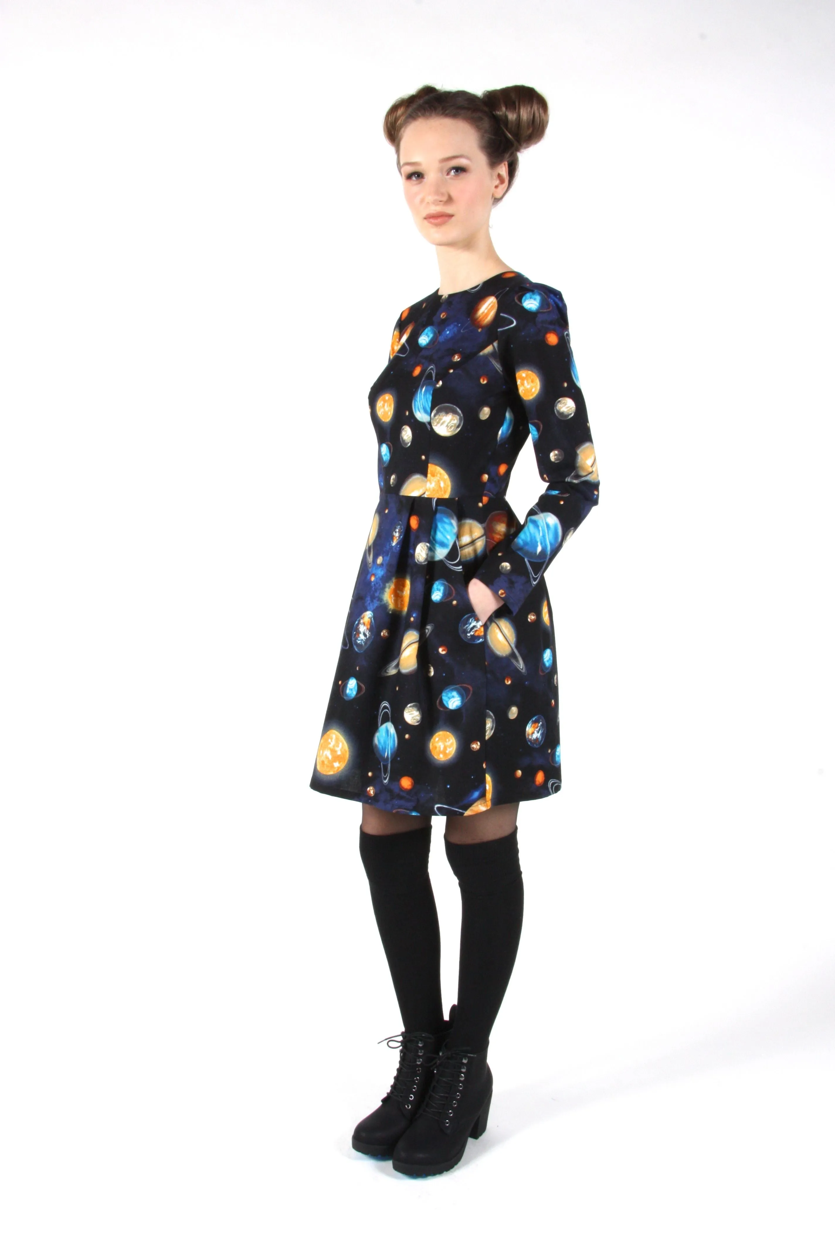 RN1344 - 2 - Puffbird Dress - Universe sold by Birds of North America product image thumbnail 4