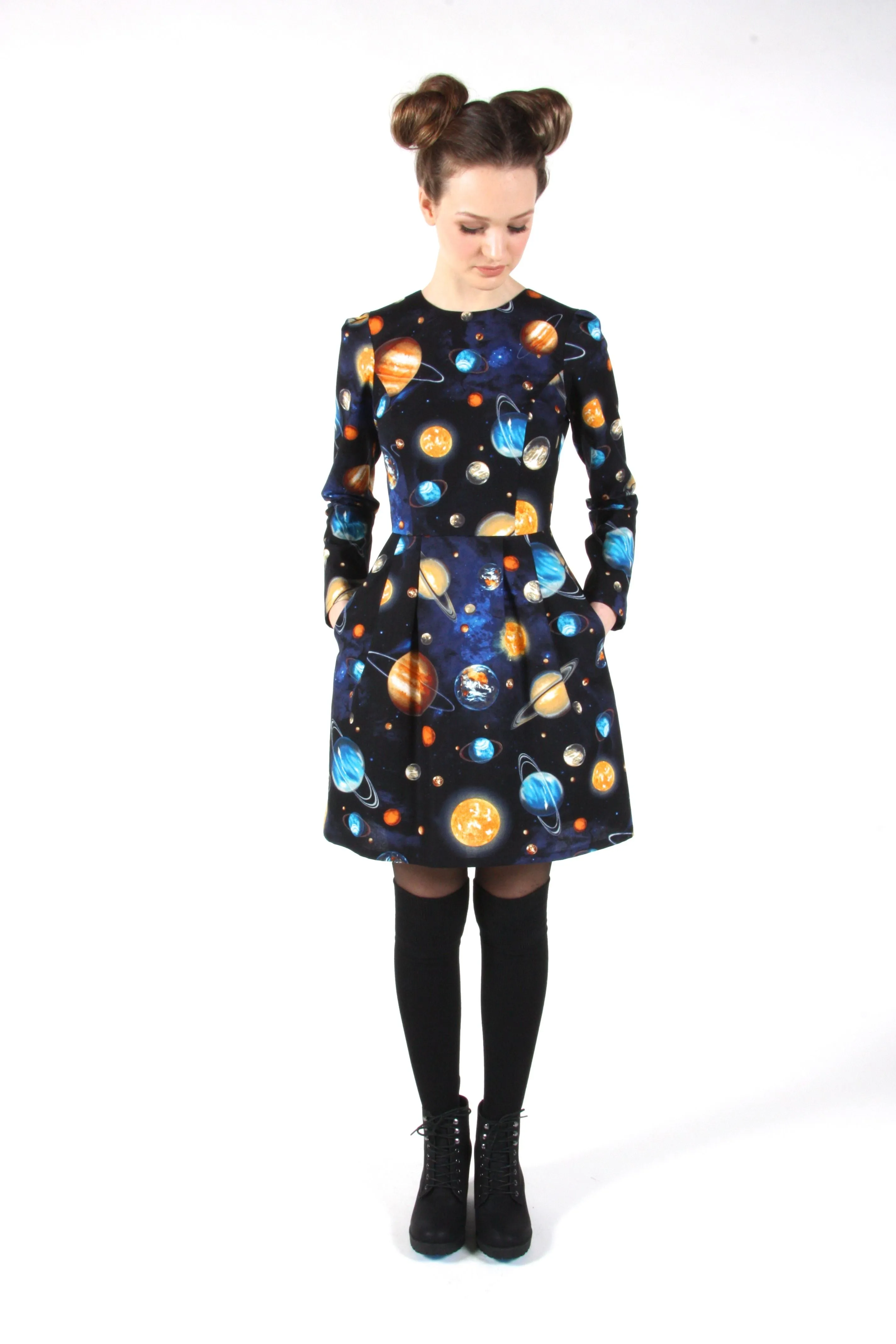 RN1344 - 2 - Puffbird Dress - Universe sold by Birds of North America product image thumbnail 3