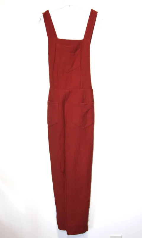RN1341 - 10 - Astrilde Overalls - Brick made by Birds of North America