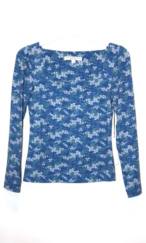 RN1427 - S - Whiptail Top - Blue Veronica made by Birds of North America