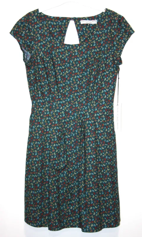 RN1449 - 10 - Macaw Dress - Blue Fan Seed made by Birds of North America