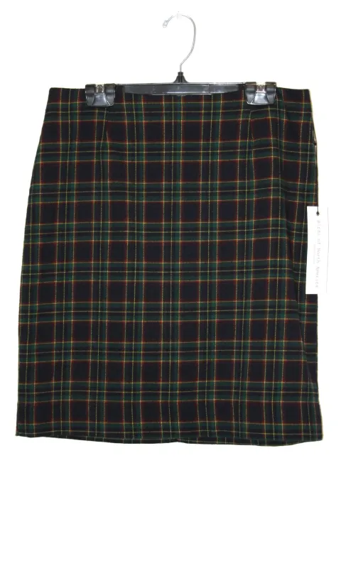 RN1446 - S - Elepaio Skirt - Plaid made by Birds of North America