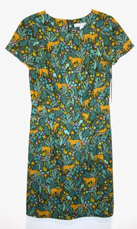 RN1572 - 10 - Engoulevent Dress - Jungle Cat made by Birds of North America