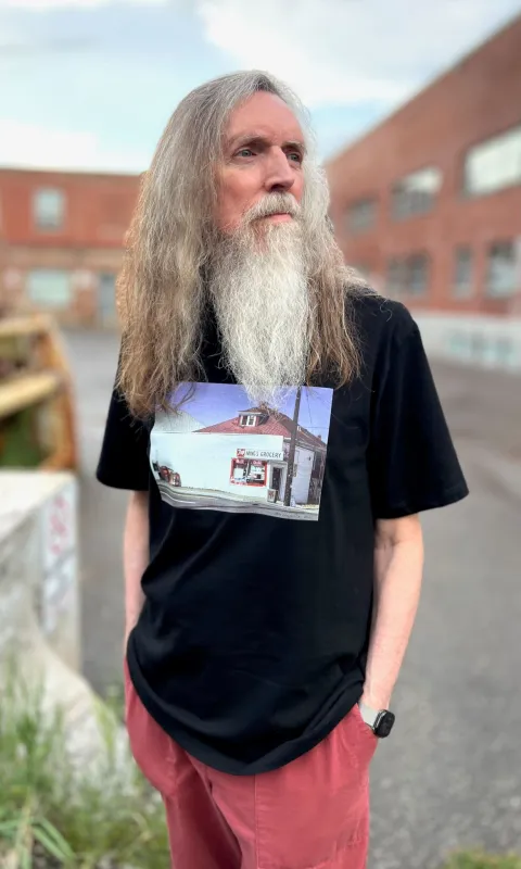 ‘Ming’s Grocery’ Tee made by Birds of North America