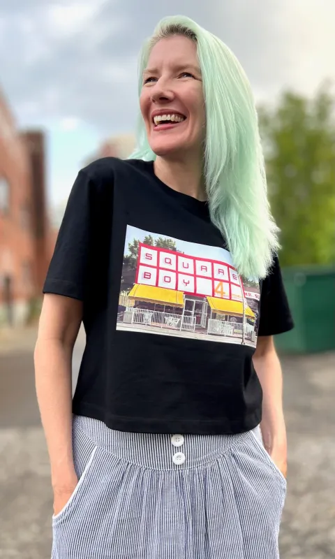 ‘Square Boy’ Tee made by Birds of North America