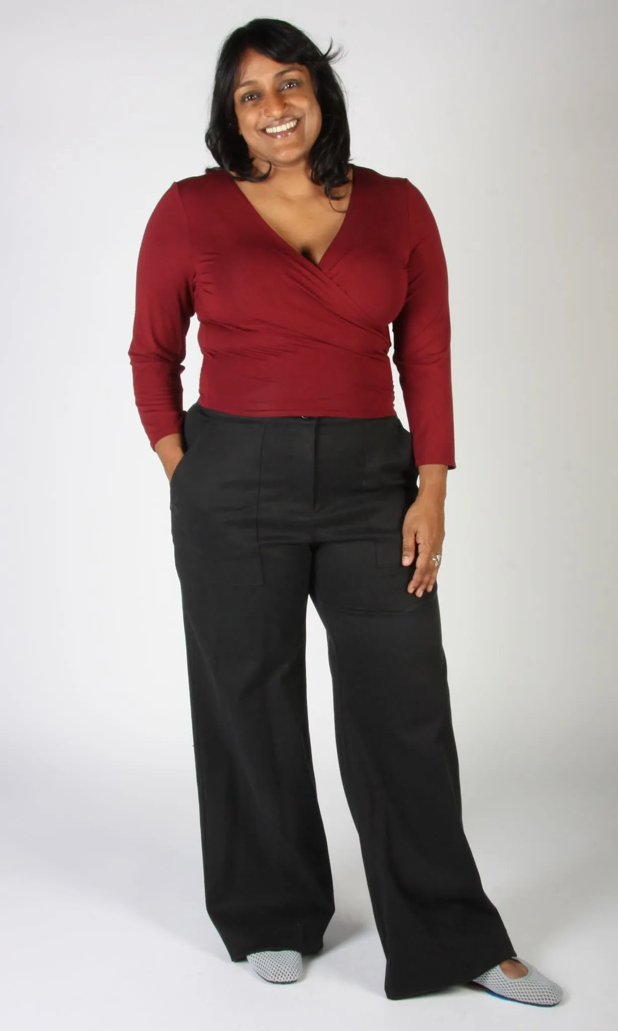 Crescentchest Top - Burgundy sold by Birds of North America product image thumbnail 3