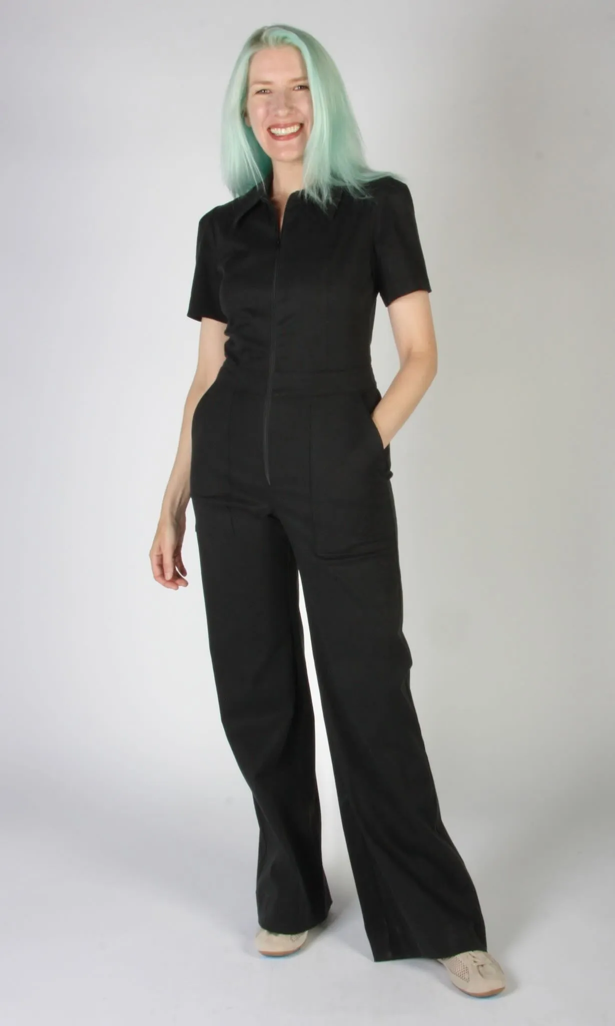Tyrannulet Jumpsuit - Black sold by Birds of North America product image thumbnail 3