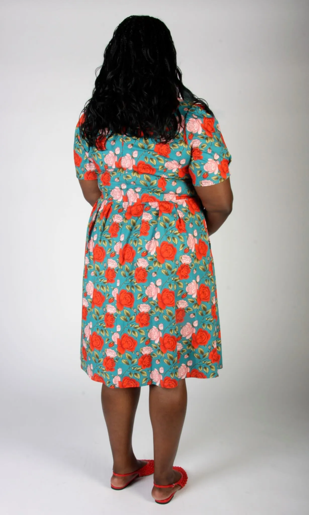 Winter Chippy Dress - Roses sold by Birds of North America product image thumbnail 4