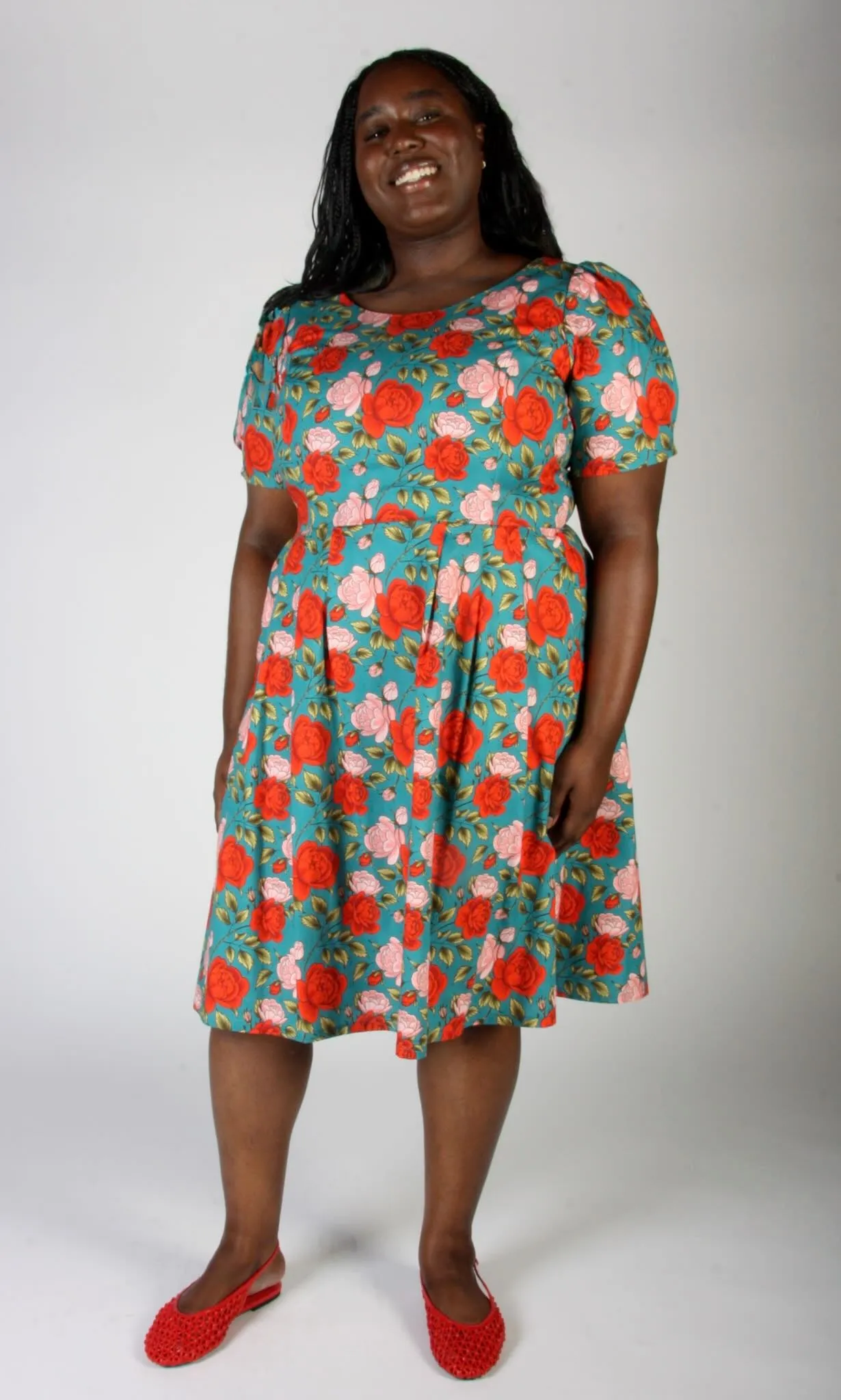 Winter Chippy Dress - Roses sold by Birds of North America product image thumbnail 2