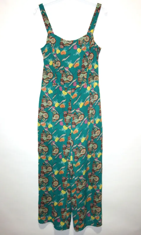 RN1707 - 6 - Waxbill Jumpsuit - Daydream Pagoda made by Birds of North America