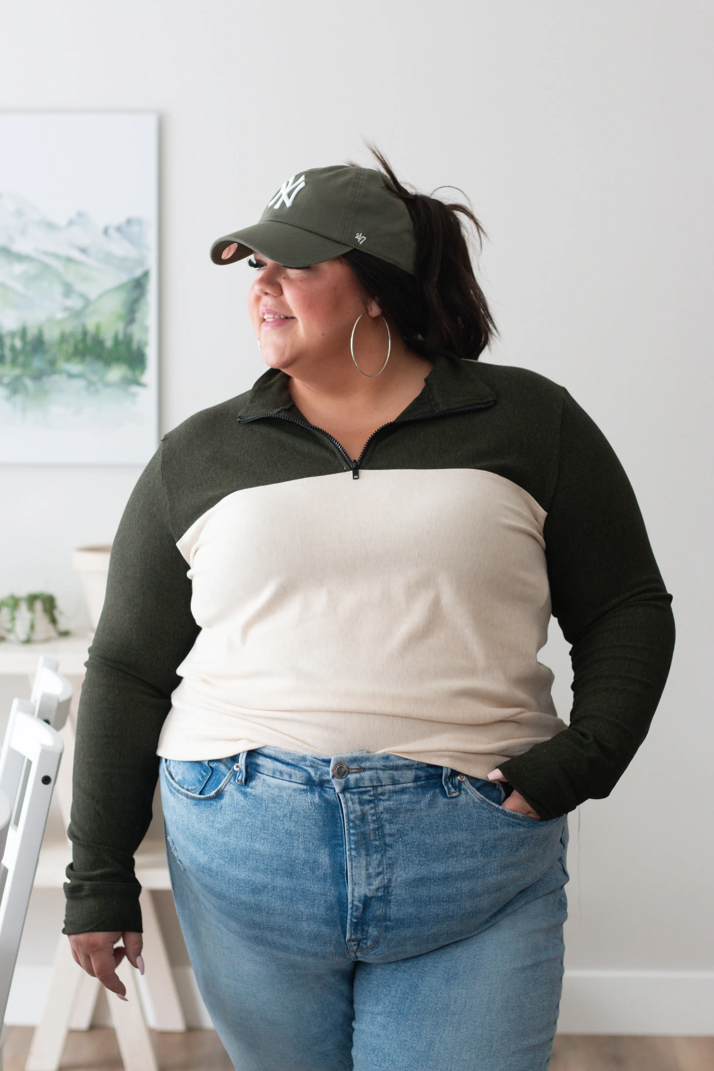 *Pre-Sale* Half-Zip sold by Buttercream Clothing product image thumbnail 2