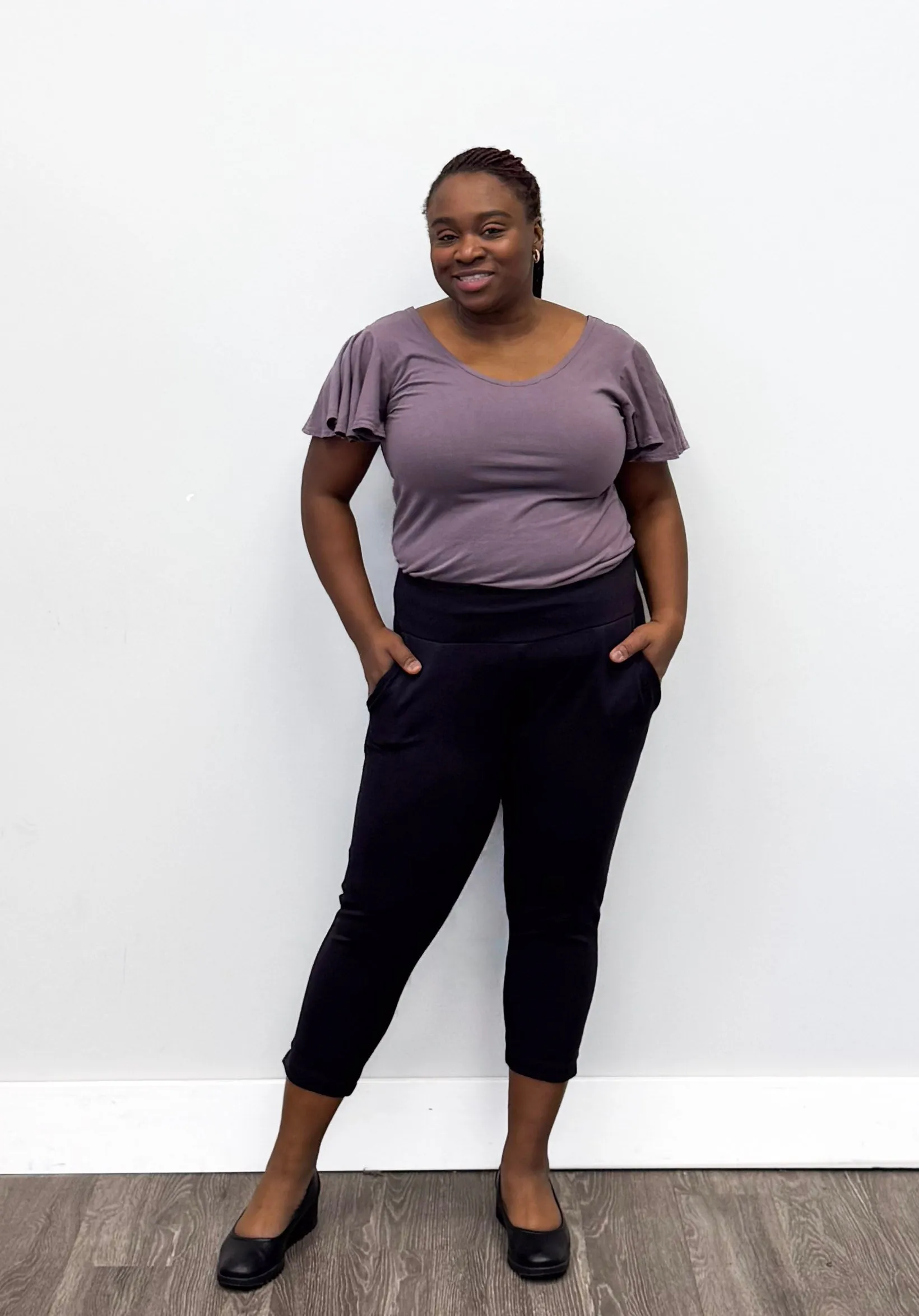 *Pre-Sale* Crop Work Pants sold by Buttercream Clothing product image thumbnail 3