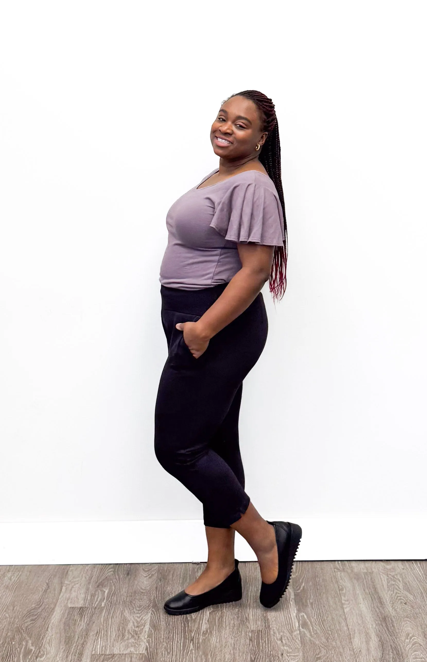 *Pre-Sale* Crop Work Pants sold by Buttercream Clothing product image thumbnail 5