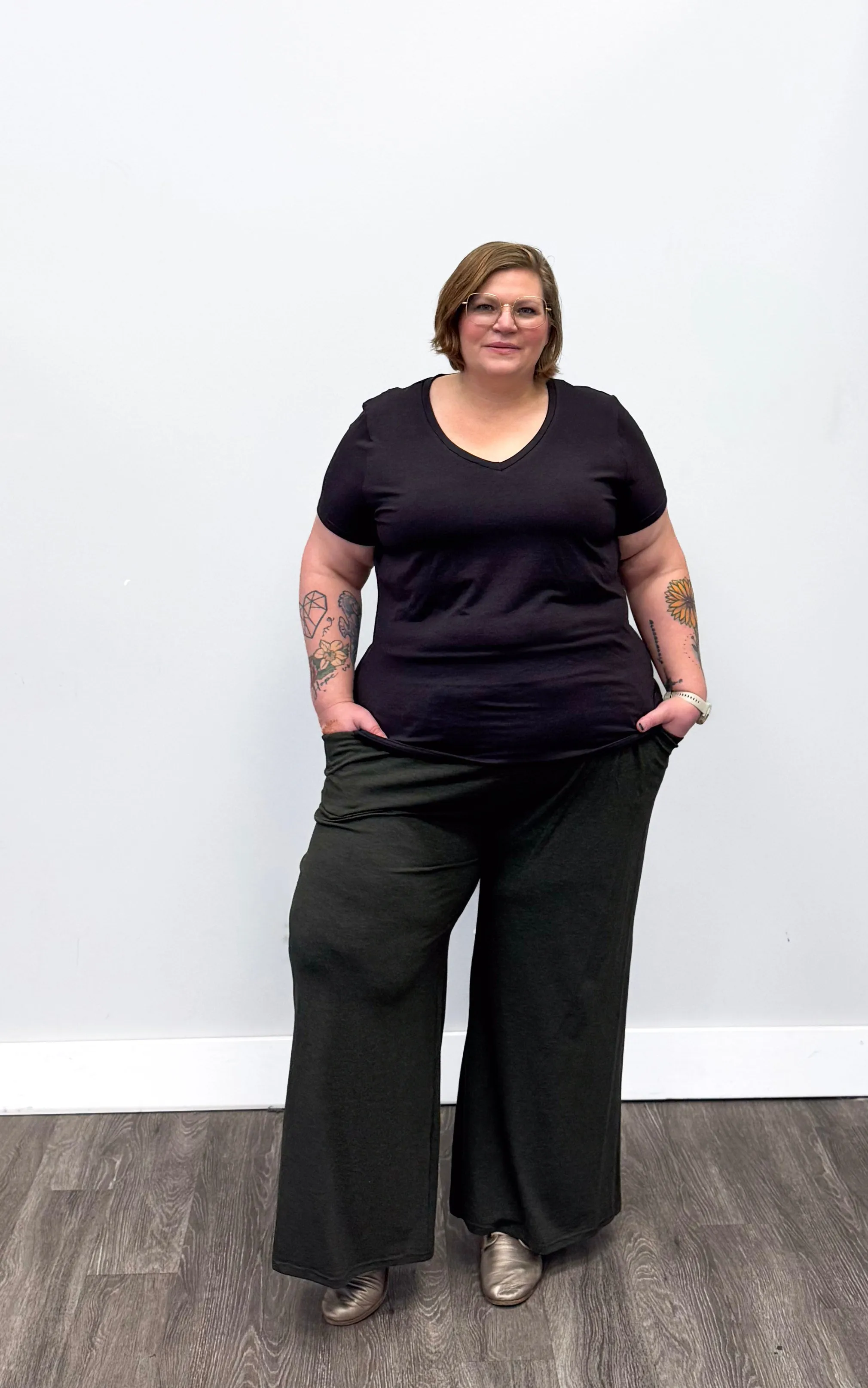 *Pre-Sale* V Neck Tee sold by Buttercream Clothing