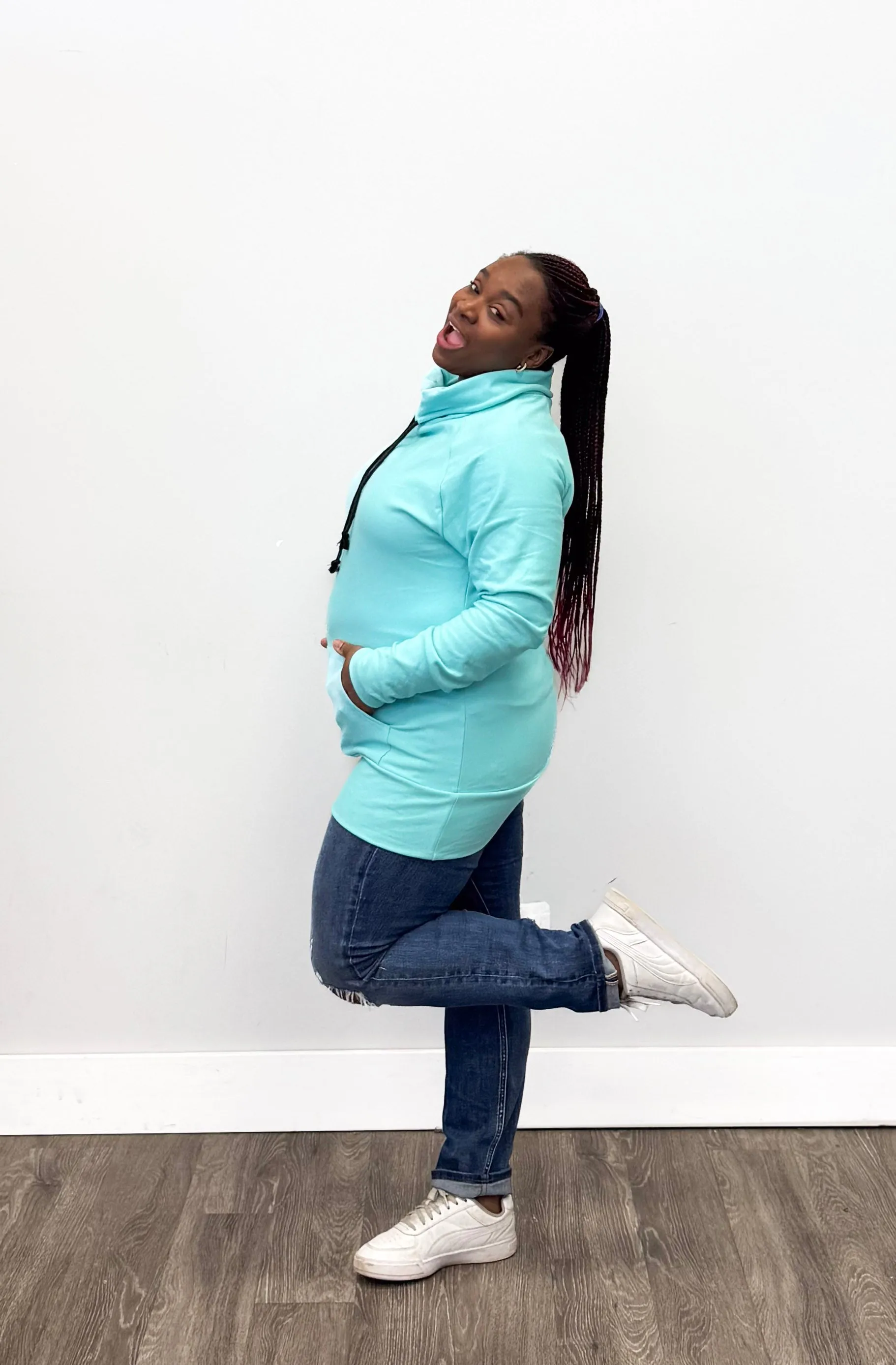 *Pre-Sale* Cowl Sweatshirt (French Terry) sold by Buttercream Clothing product image thumbnail 2