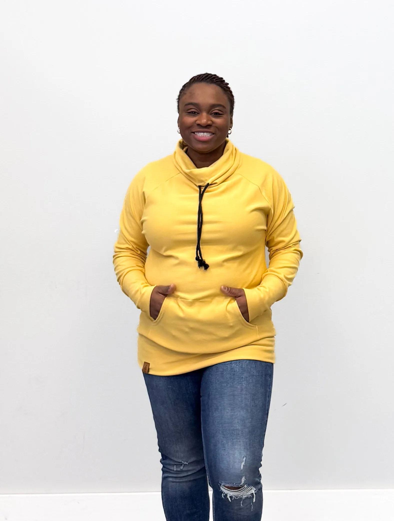 *Pre-Sale* Cowl Sweatshirt (French Terry) sold by Buttercream Clothing product image thumbnail 3