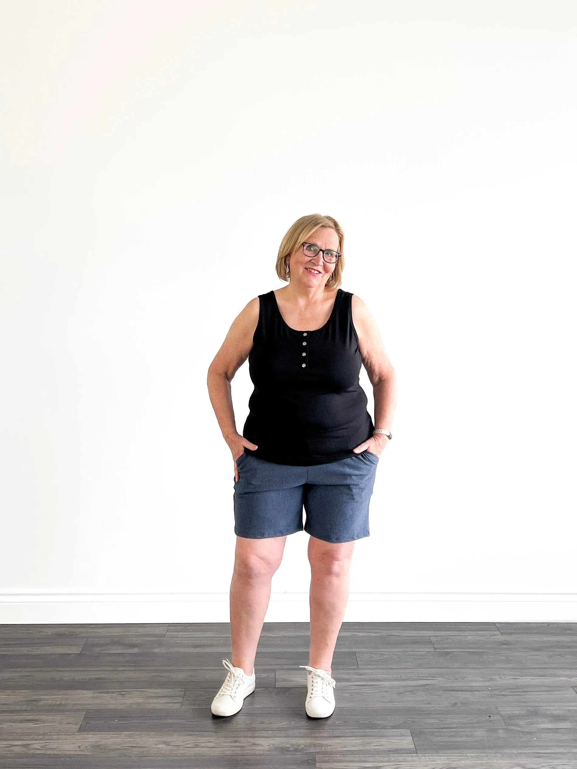 *Pre-Sale* Long Slim Shorts sold by Buttercream Clothing product image thumbnail 2