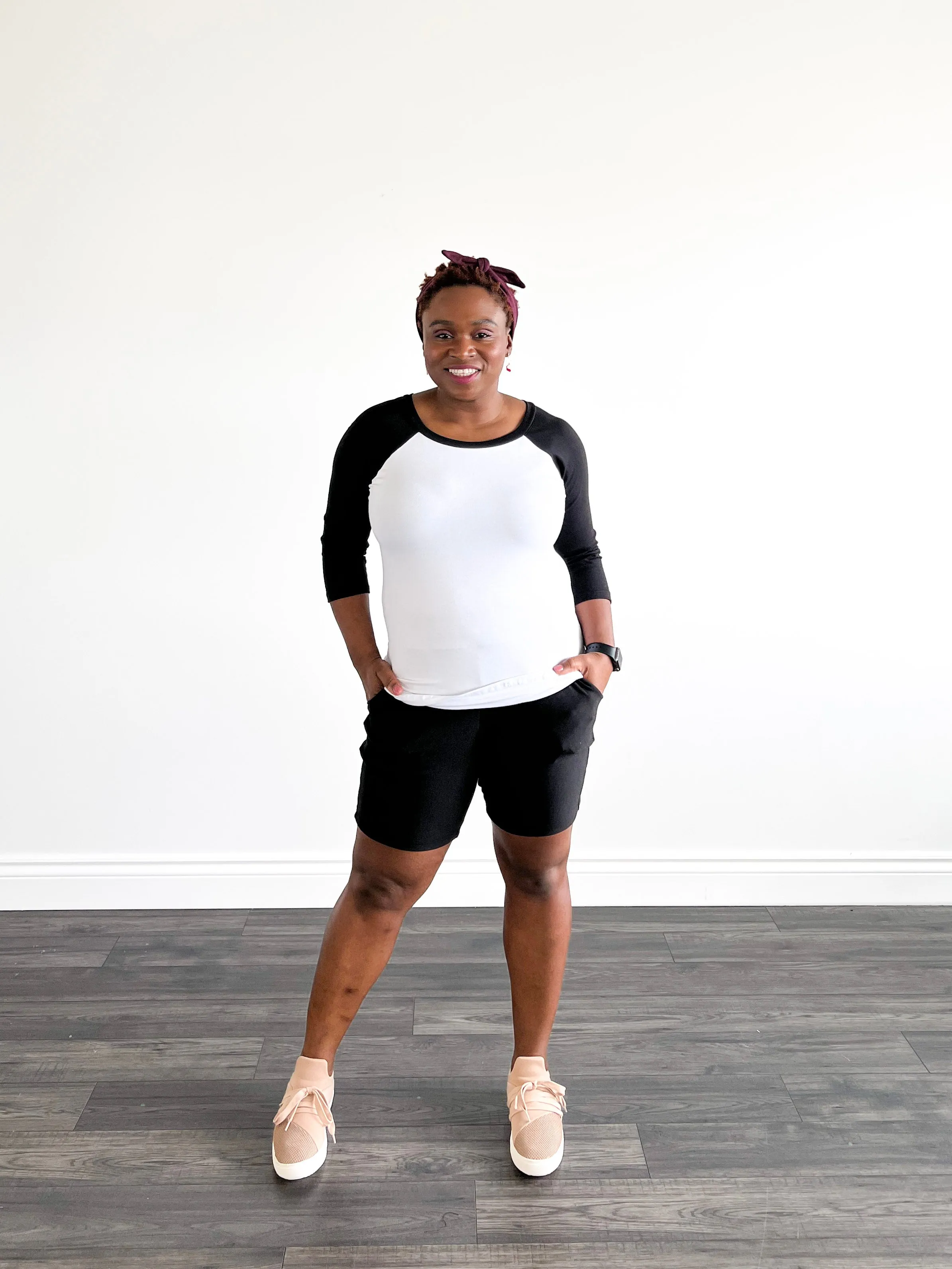 *Pre-Sale* Long Slim Shorts sold by Buttercream Clothing product image thumbnail 4