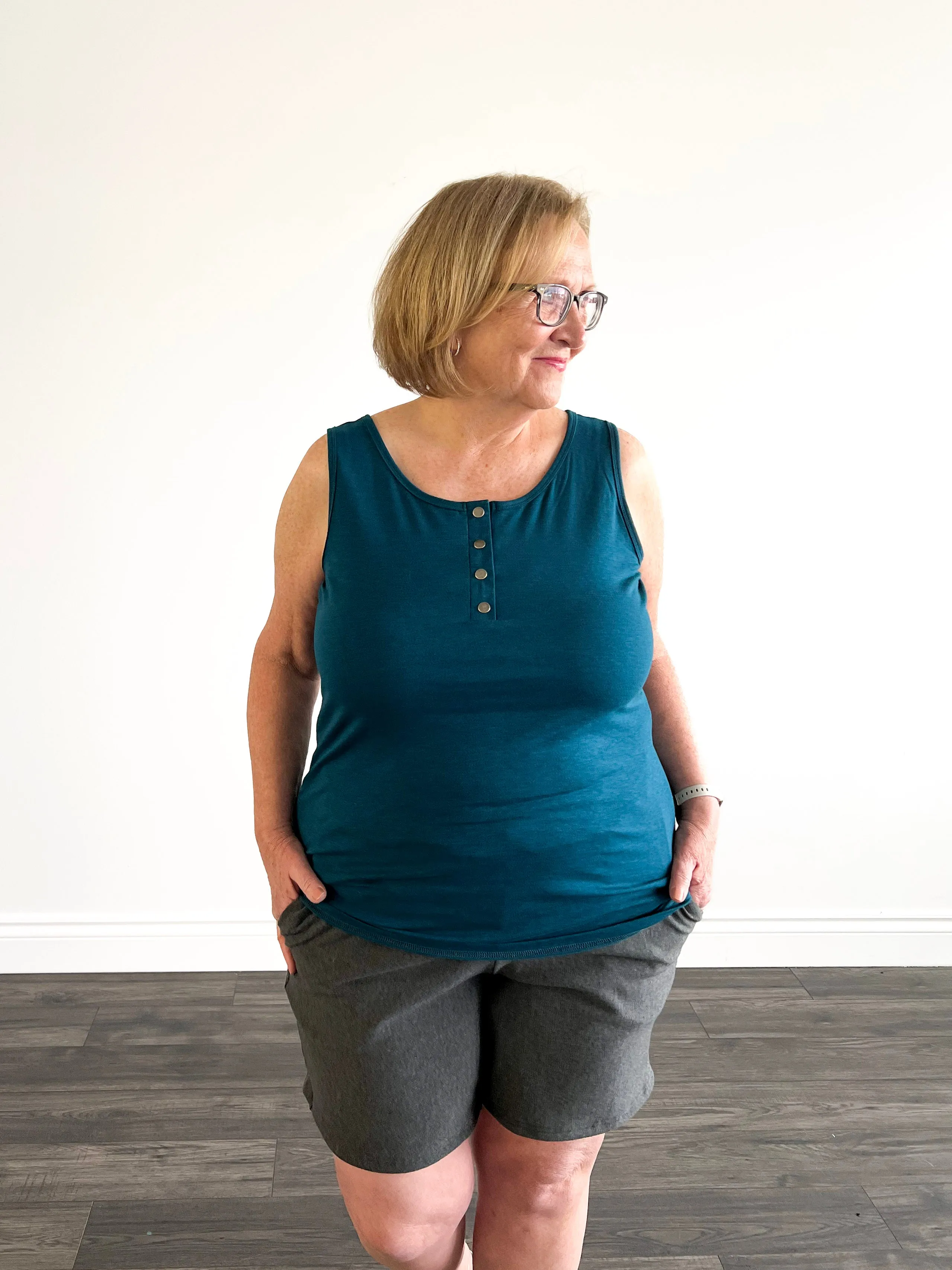 *Pre-Sale* Long Slim Shorts sold by Buttercream Clothing