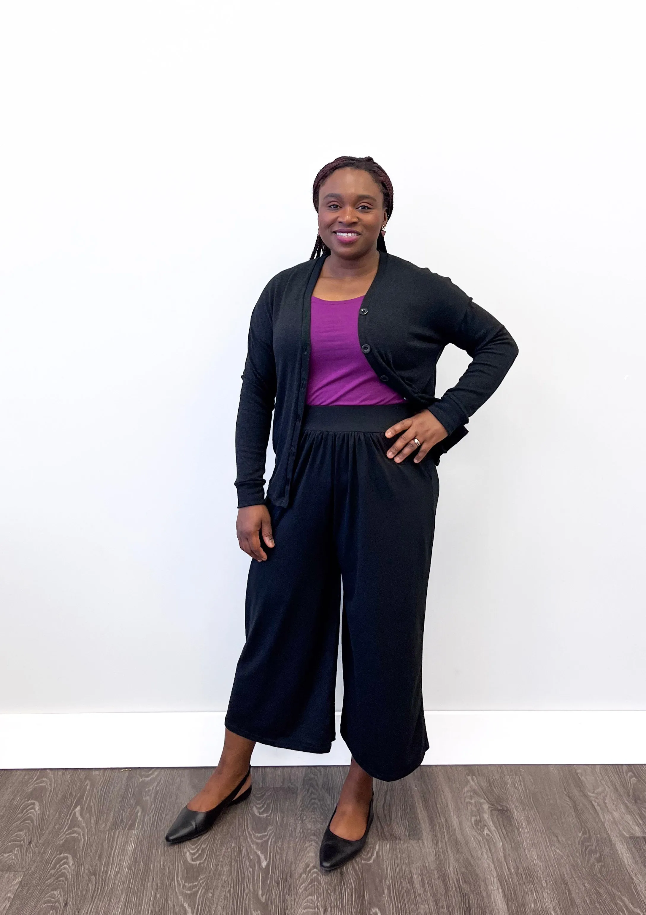 *Pre-Sale* Flowy Crop Pants sold by Buttercream Clothing