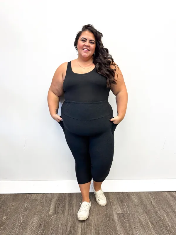 *Pre-Sale* Crop Pocket Lolli Legging sold by Buttercream Clothing