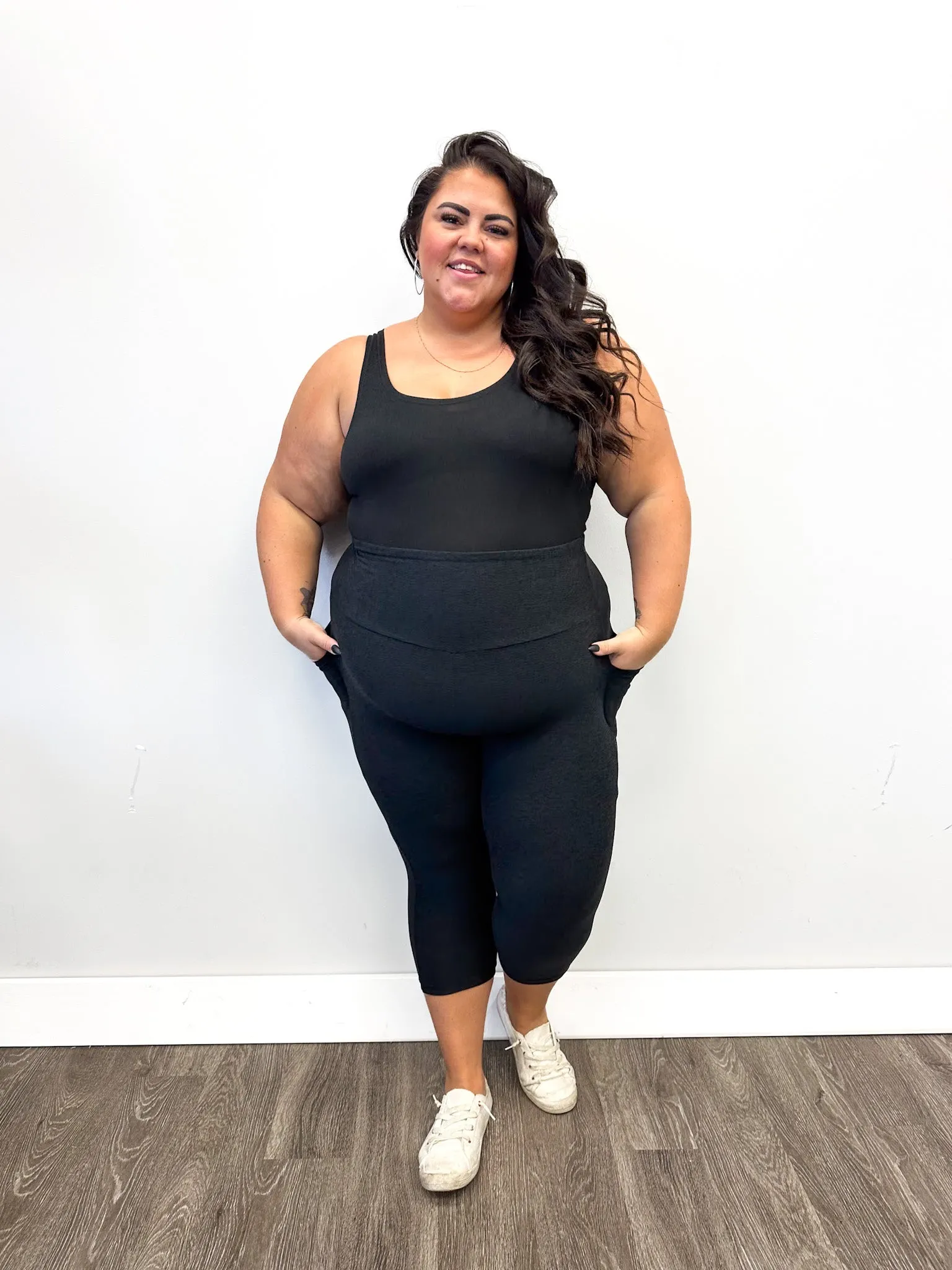 *Pre-Sale* Crop Pocket Lolli Legging sold by Buttercream Clothing