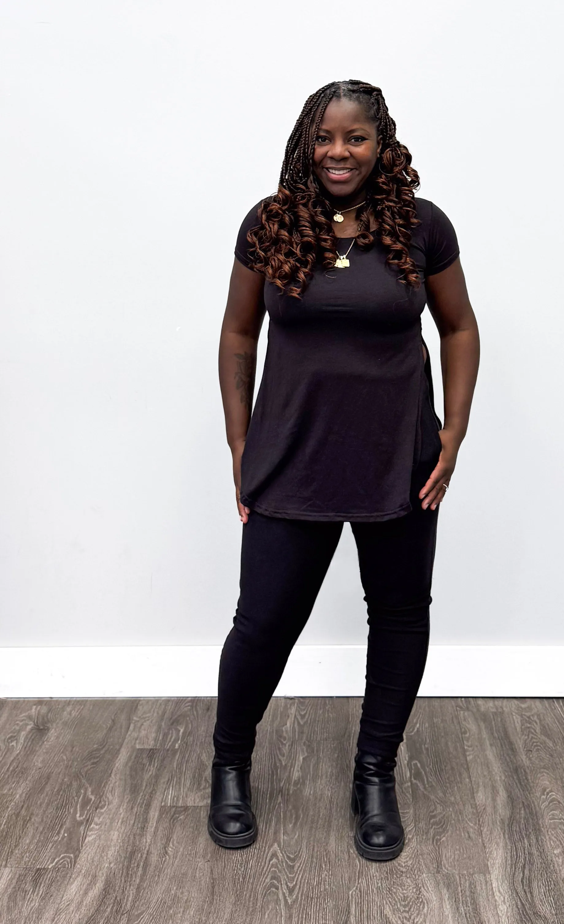 *Pre-Sale* Split Tee sold by Buttercream Clothing product image thumbnail 2