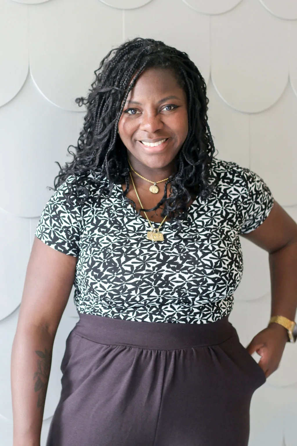 *Pre-Sale* V Neck Tee sold by Buttercream Clothing