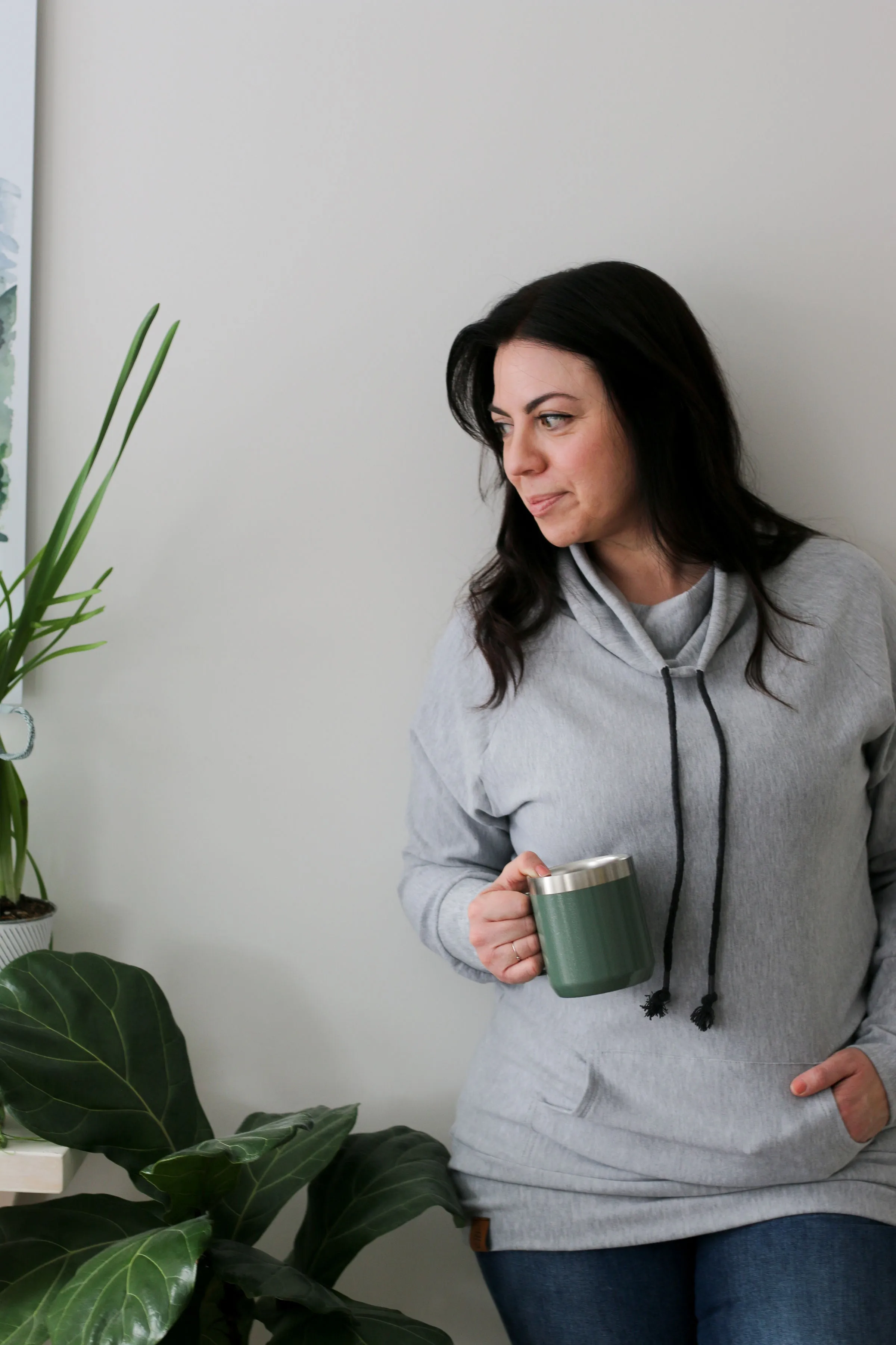 *Pre-Sale* Cowl Sweatshirt (FLEECE) sold by Buttercream Clothing product image thumbnail 2