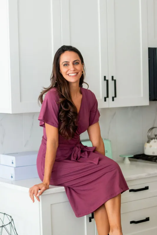 *Pre-Sale* Wrap Dress sold by Buttercream Clothing