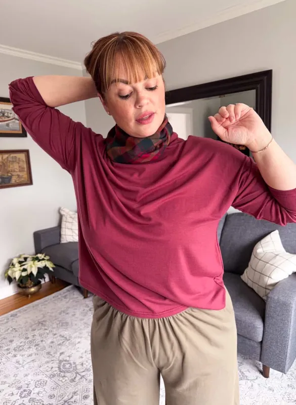 *Pre-Sale* Long Sleeve Funnel Cake Top sold by Buttercream Clothing