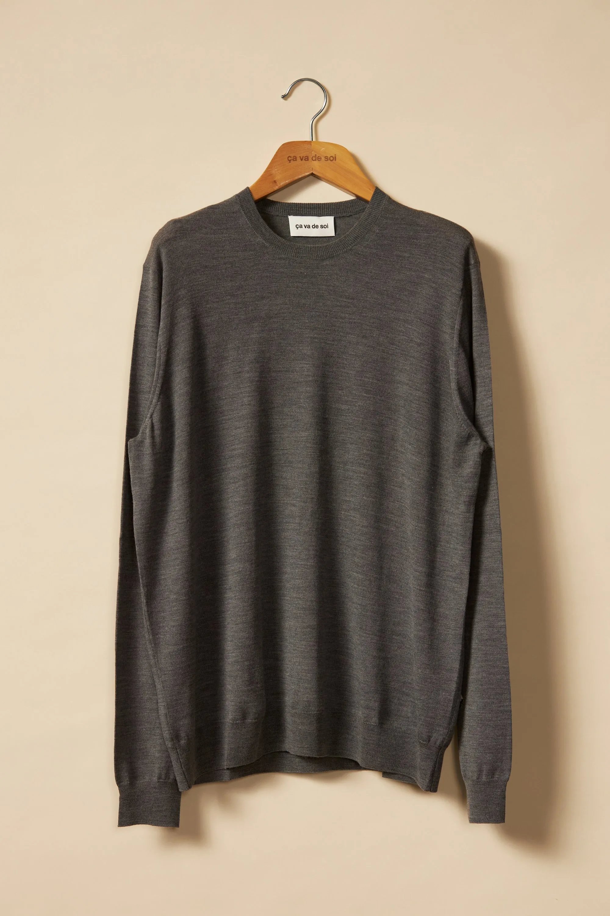 ALEXANDRE heather grey sold by ça va de soi