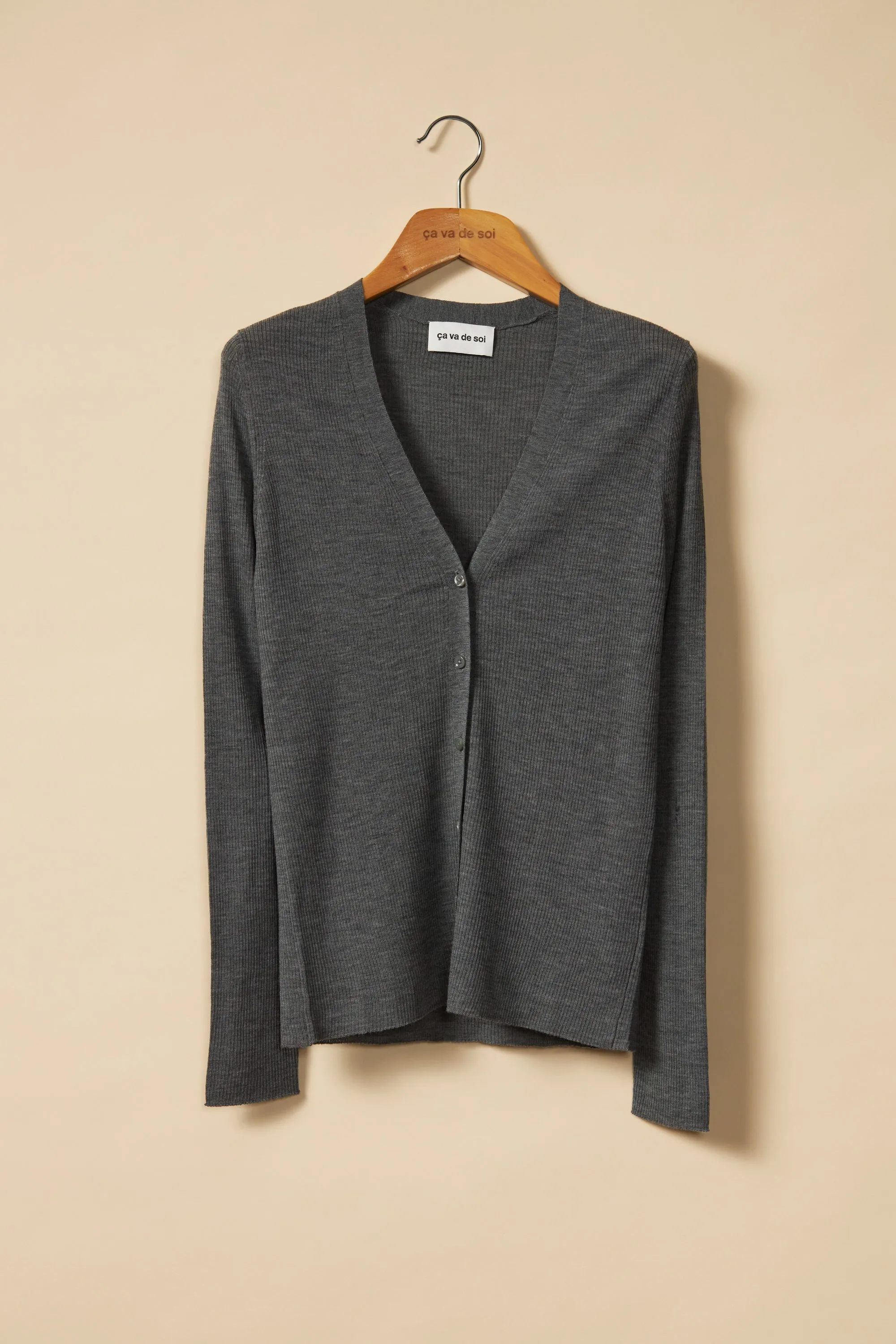 ZAZIE heather grey sold by ça va de soi