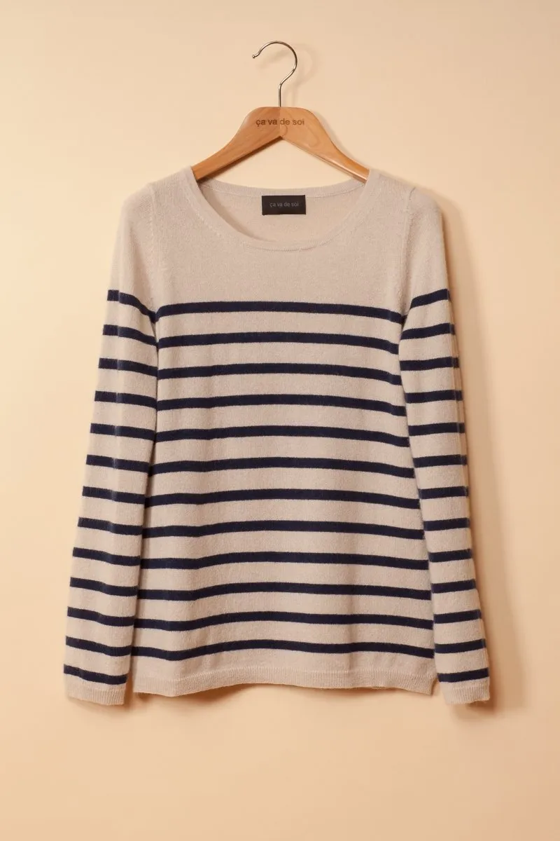 ZAINI glaize/navy sold by ça va de soi