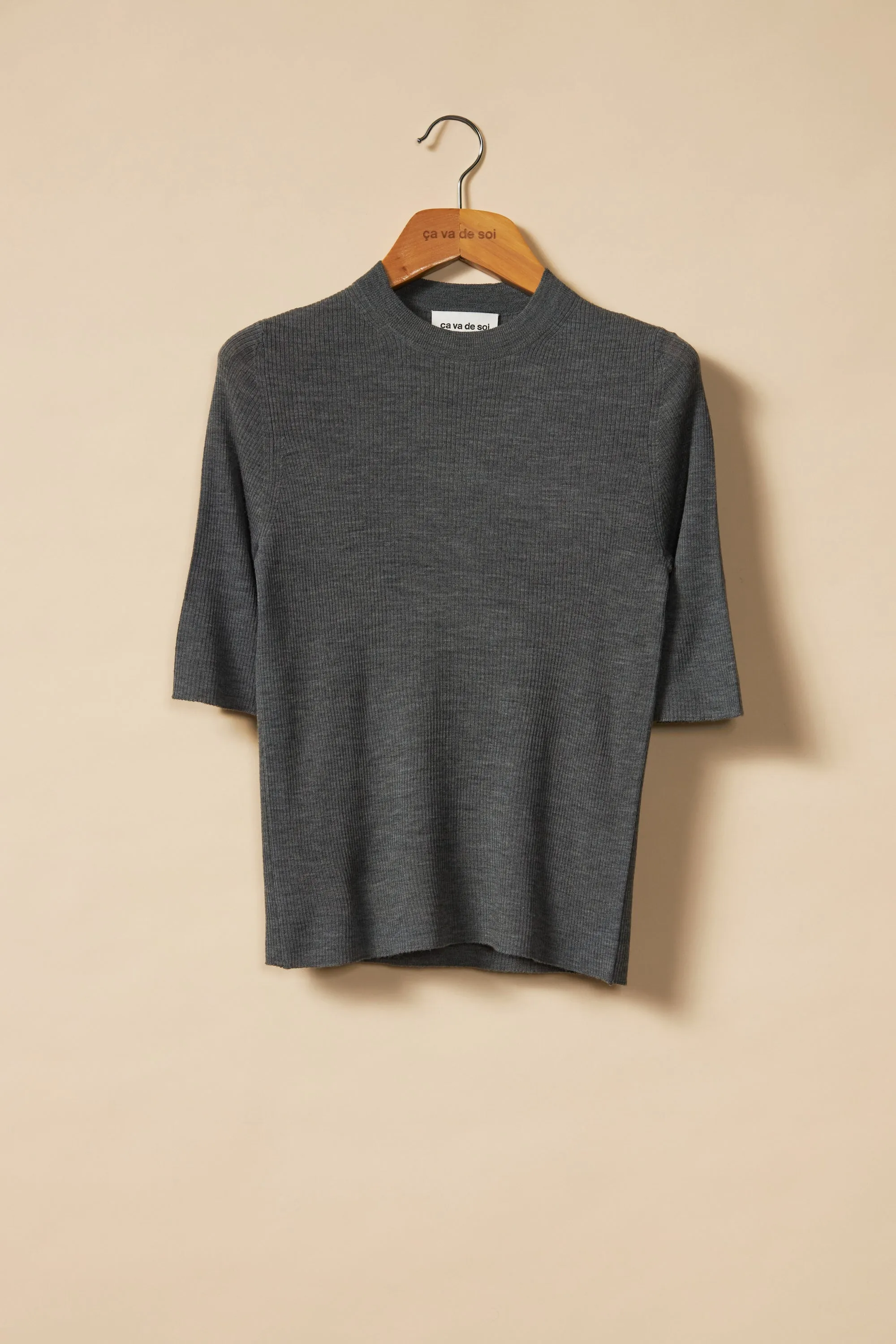 BIBI heather grey sold by ça va de soi