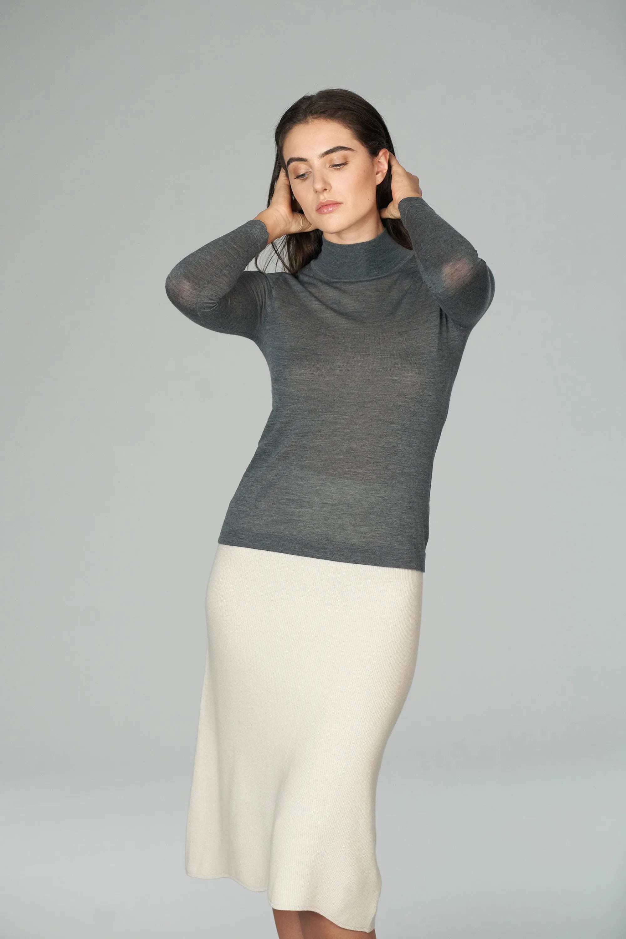 ESMERALDA heather grey sold by ça va de soi product image thumbnail 2