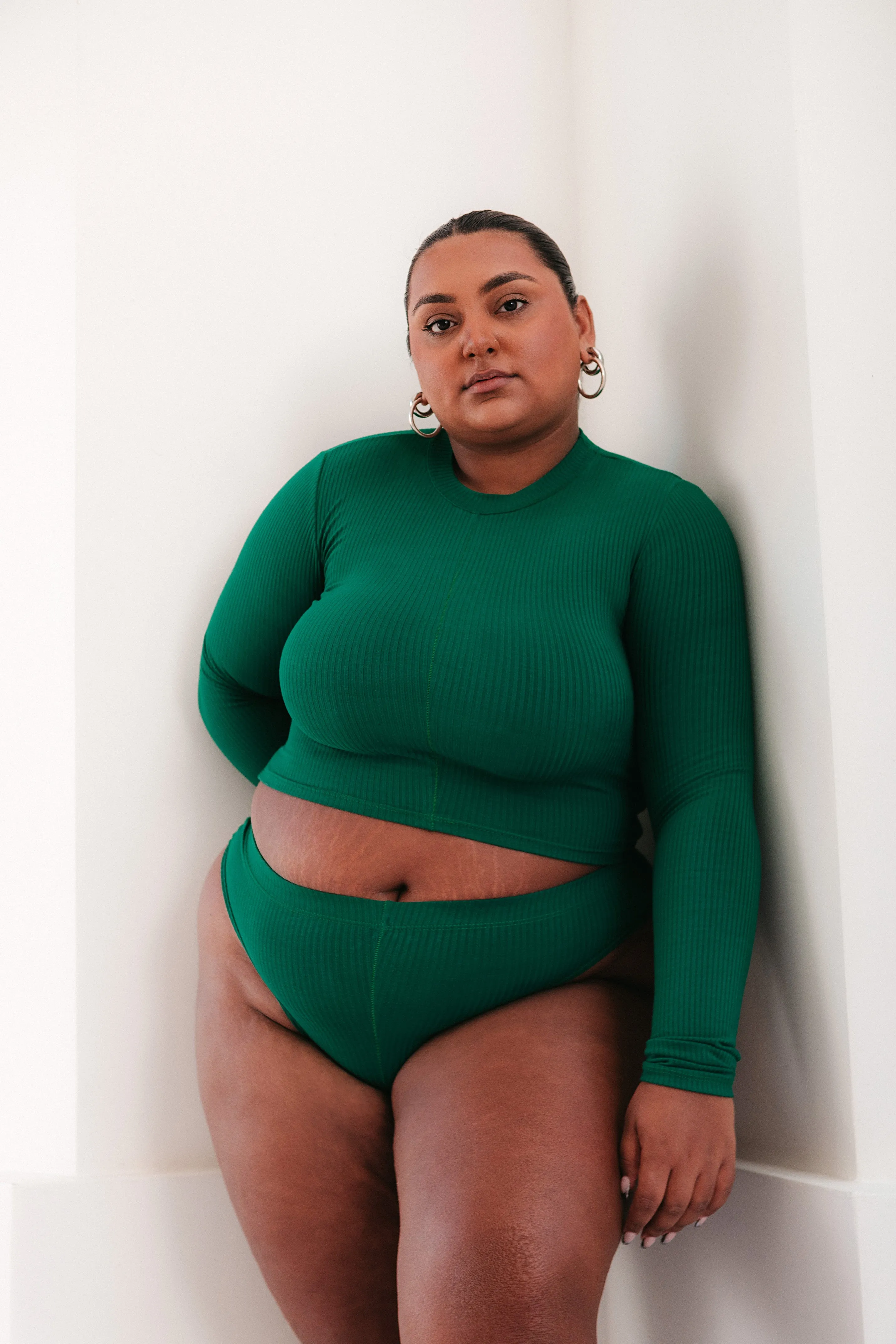 ALMEDA LONG SLEEVE TOP - Gem sold by Cherry Gardens product image thumbnail 3