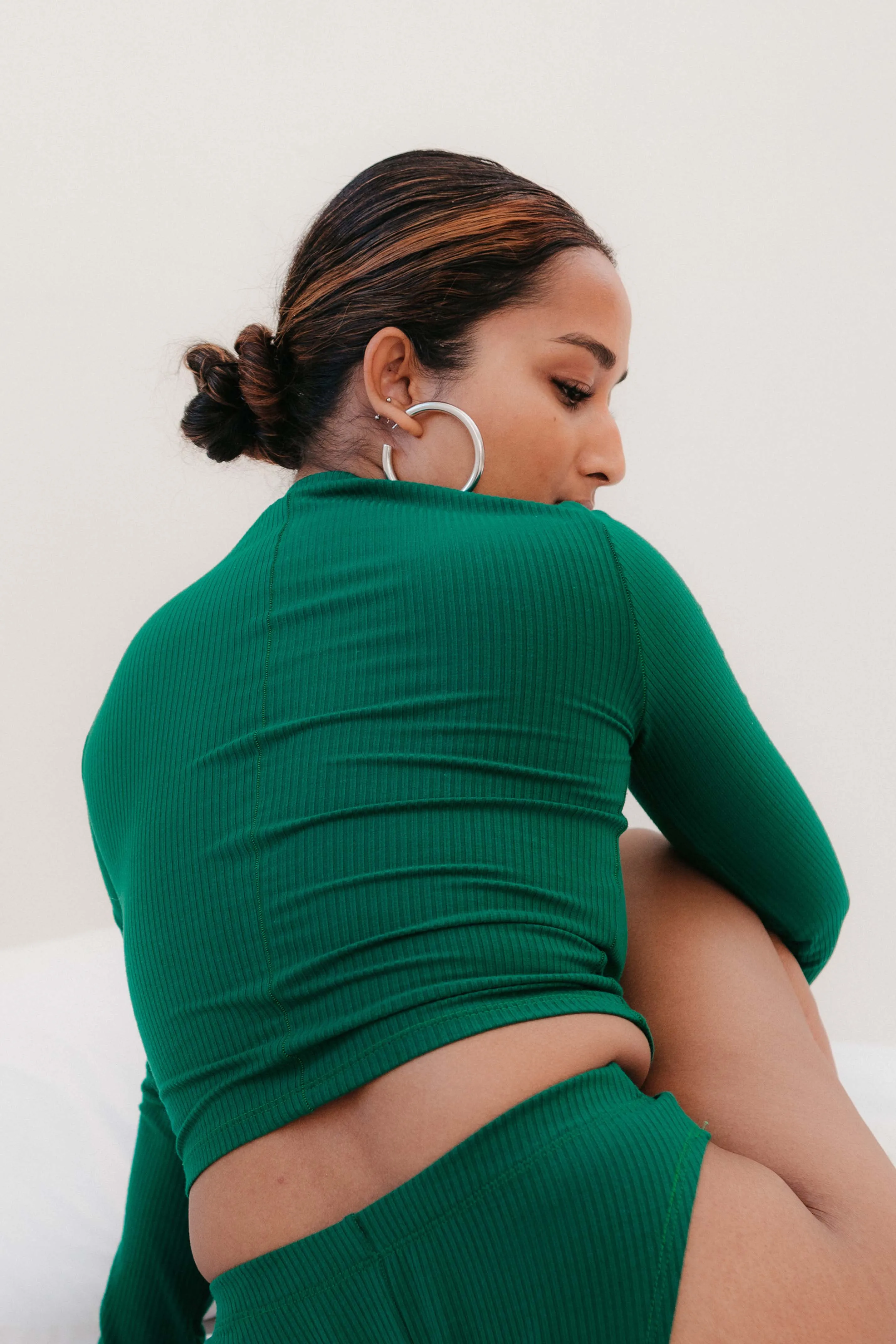 ALMEDA LONG SLEEVE TOP - Gem sold by Cherry Gardens product image thumbnail 2