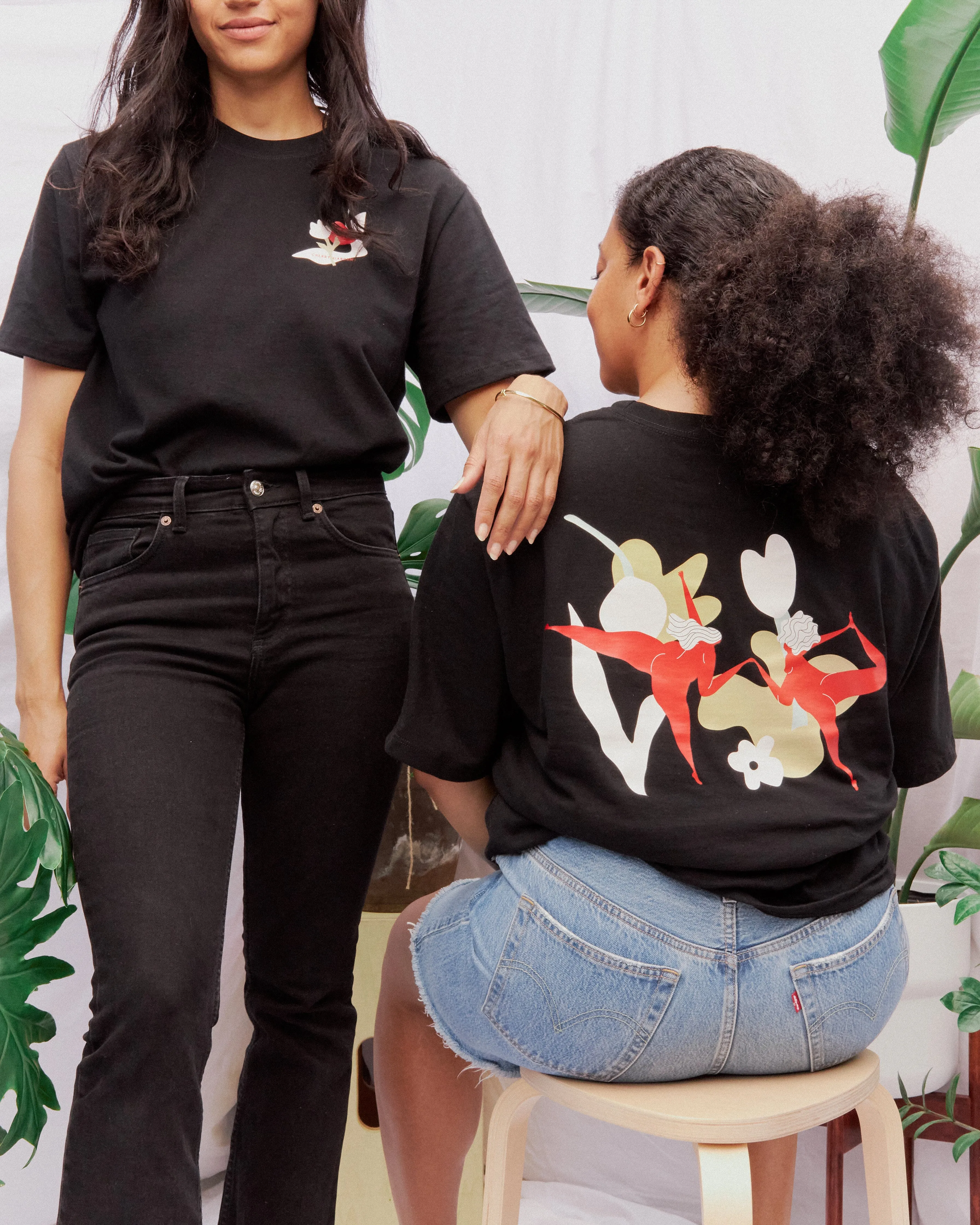 CG x RACHEL JOANIS TEE sold by Cherry Gardens product image thumbnail 2