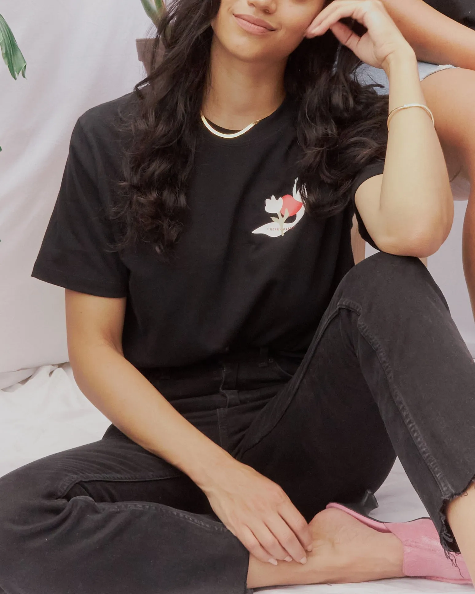 CG x RACHEL JOANIS TEE sold by Cherry Gardens product image thumbnail 4