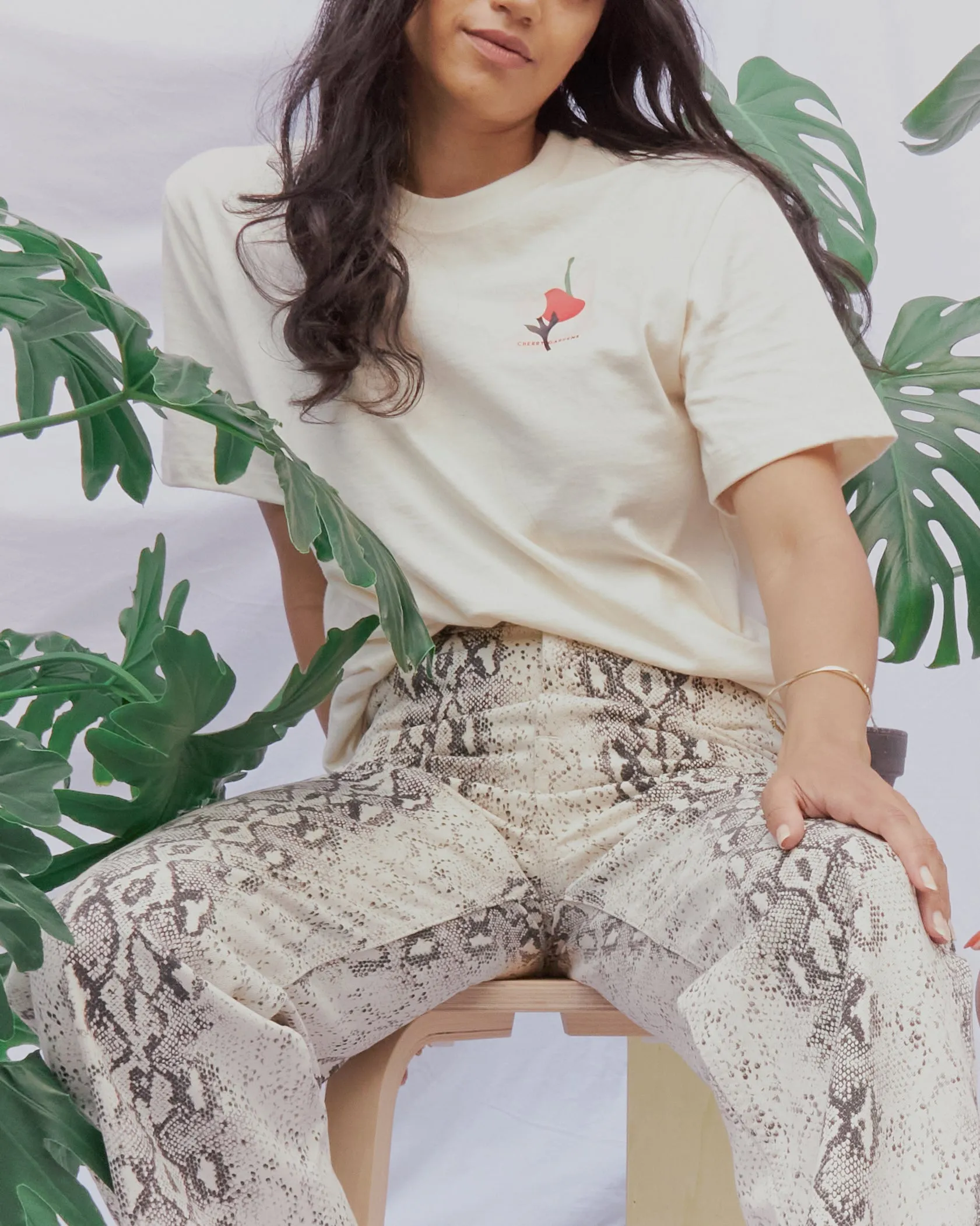 CG x RACHEL JOANIS TEE sold by Cherry Gardens product image thumbnail 3