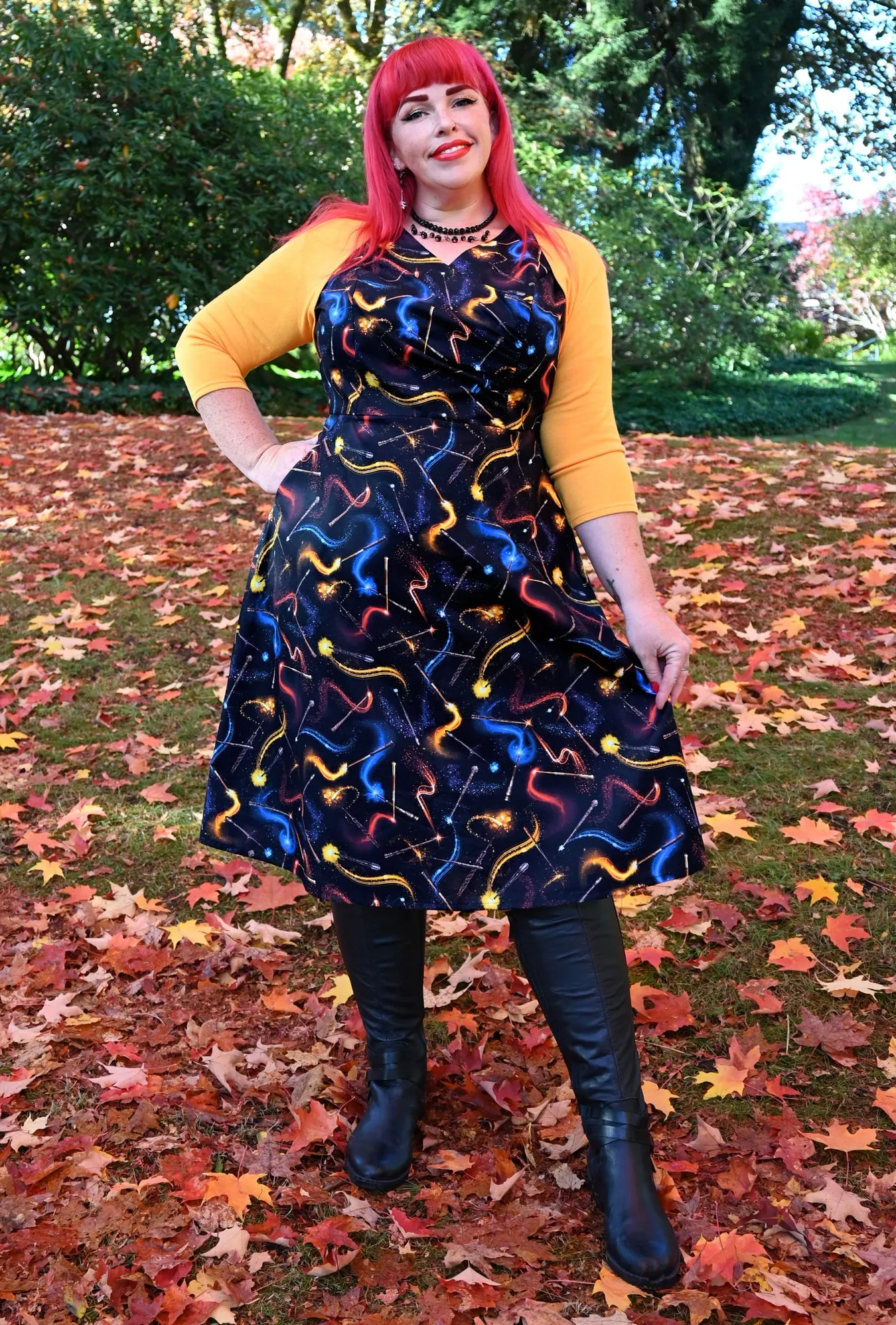 Hazel - Hex Appeal - Magic Dress sold by Cherry Velvet product image thumbnail 4