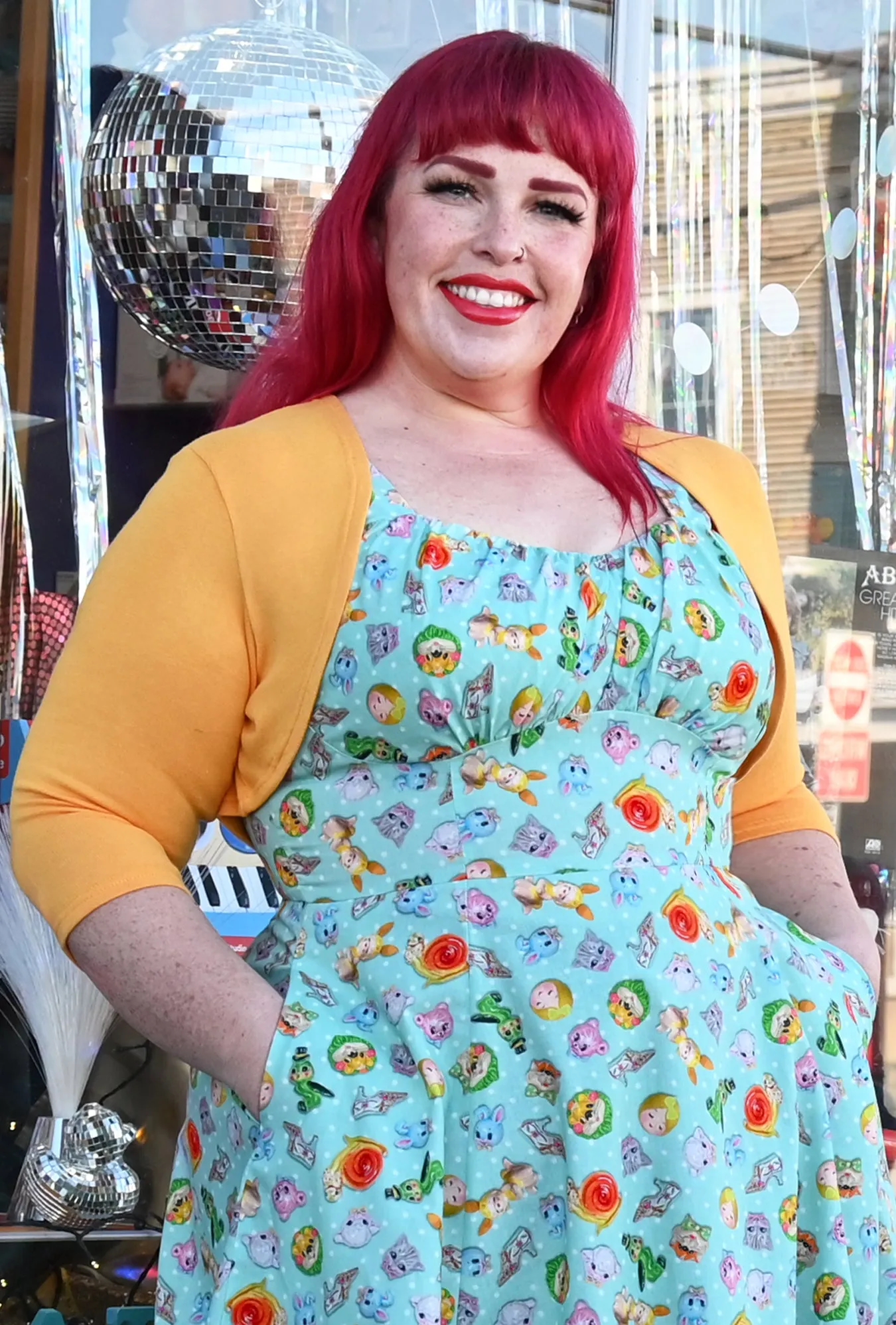 Sophia - Saffron Yellow - Sweater Knit Shrug sold by Cherry Velvet product image thumbnail 2